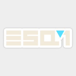 Ensoniq ESQ-1 Vintage Synth Sticker